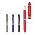 3-in-1 Ballpoint Pen w/ Capacitive Stylus & Light